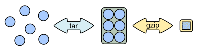 Tar and gzip